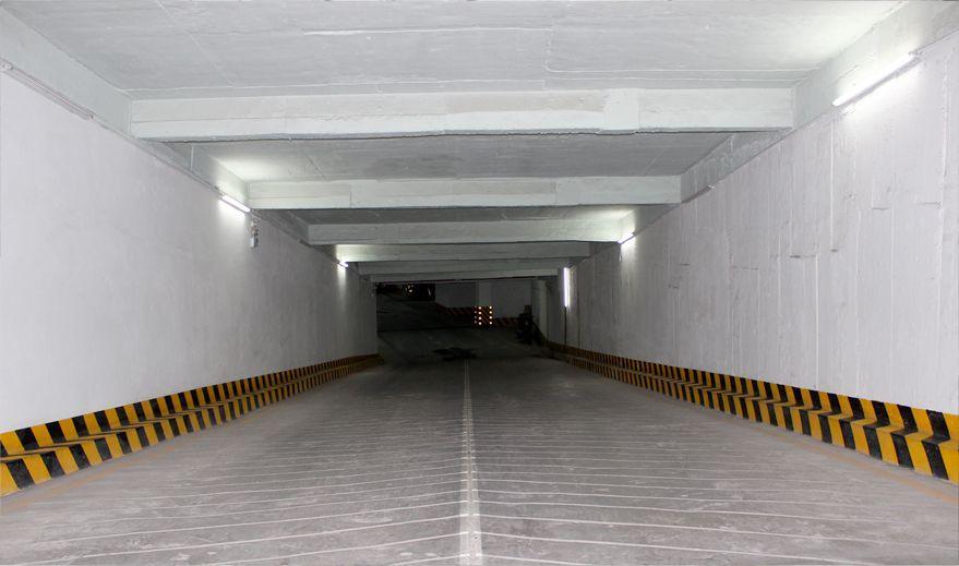 Sơn chống trượt đường hầm