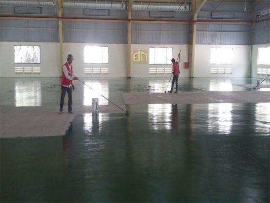 Lưu ý khi sơn epoxy nền công trình